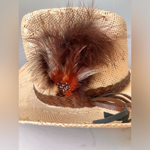 Formosan Western Cowboy Cowgirl Country Straw Stetson Hat Men Women Unisex 7 - Picture 7 of 17